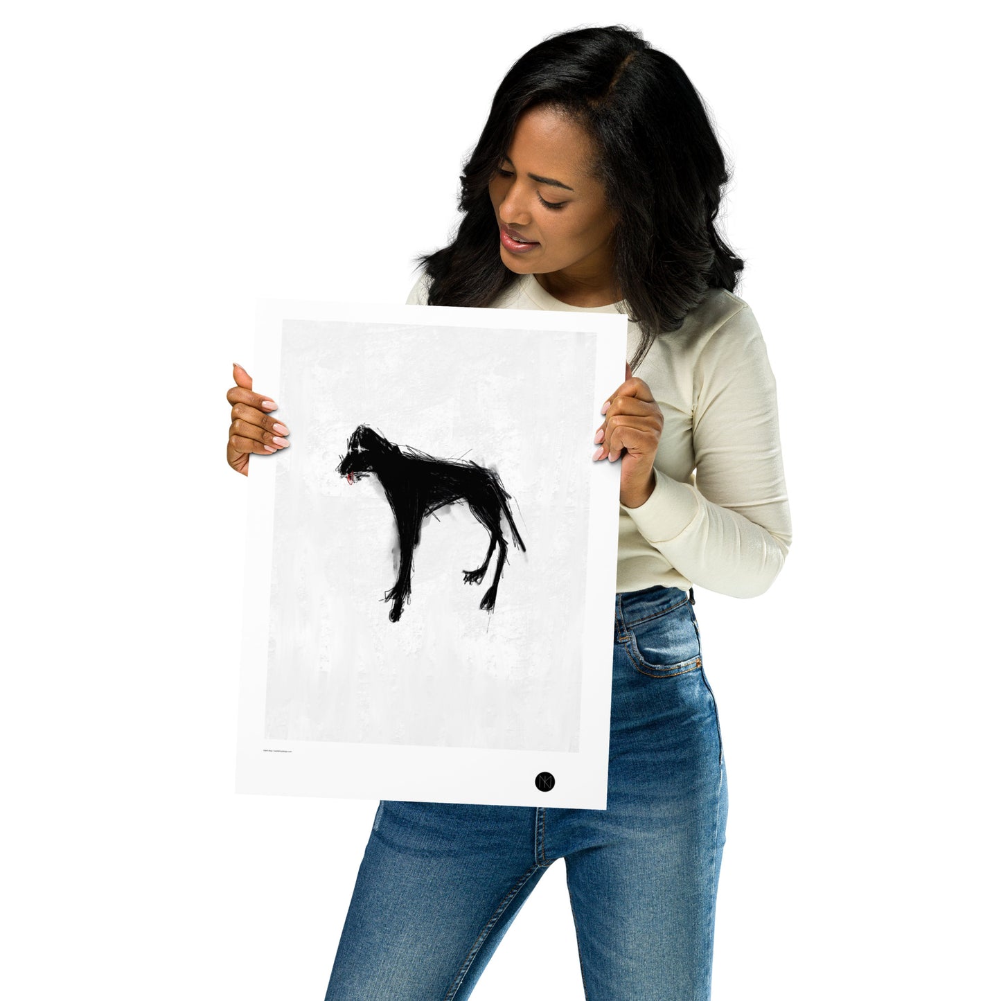 Black Dog Poster