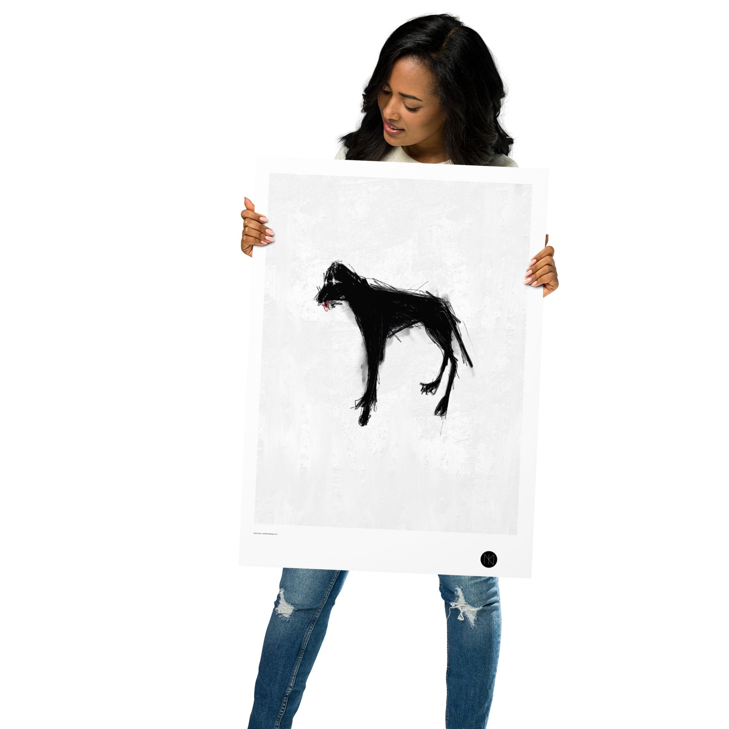 Black Dog Poster